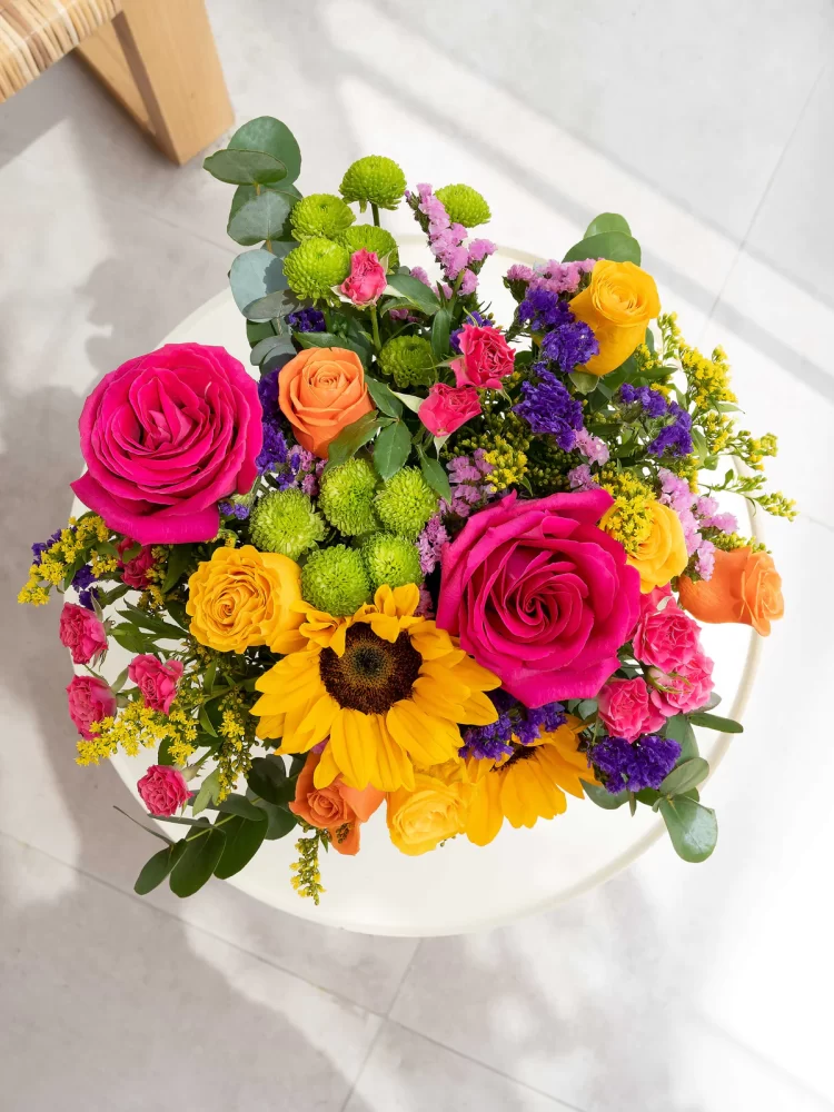 Sunflower Rose Arrangement